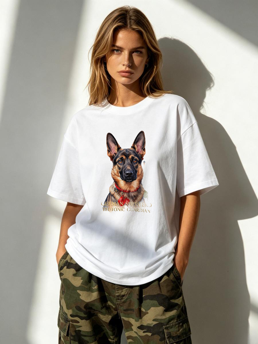 Queen Street Fashion - T-shirts pour femmes : Reine confiante,