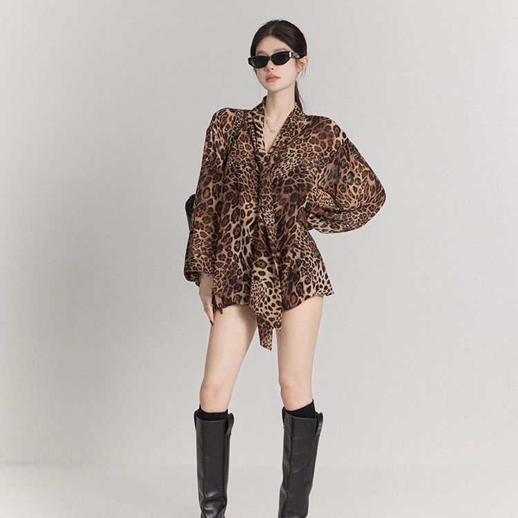 Longline Tee Oversized - T-shirts à manches longues oversize Y2K