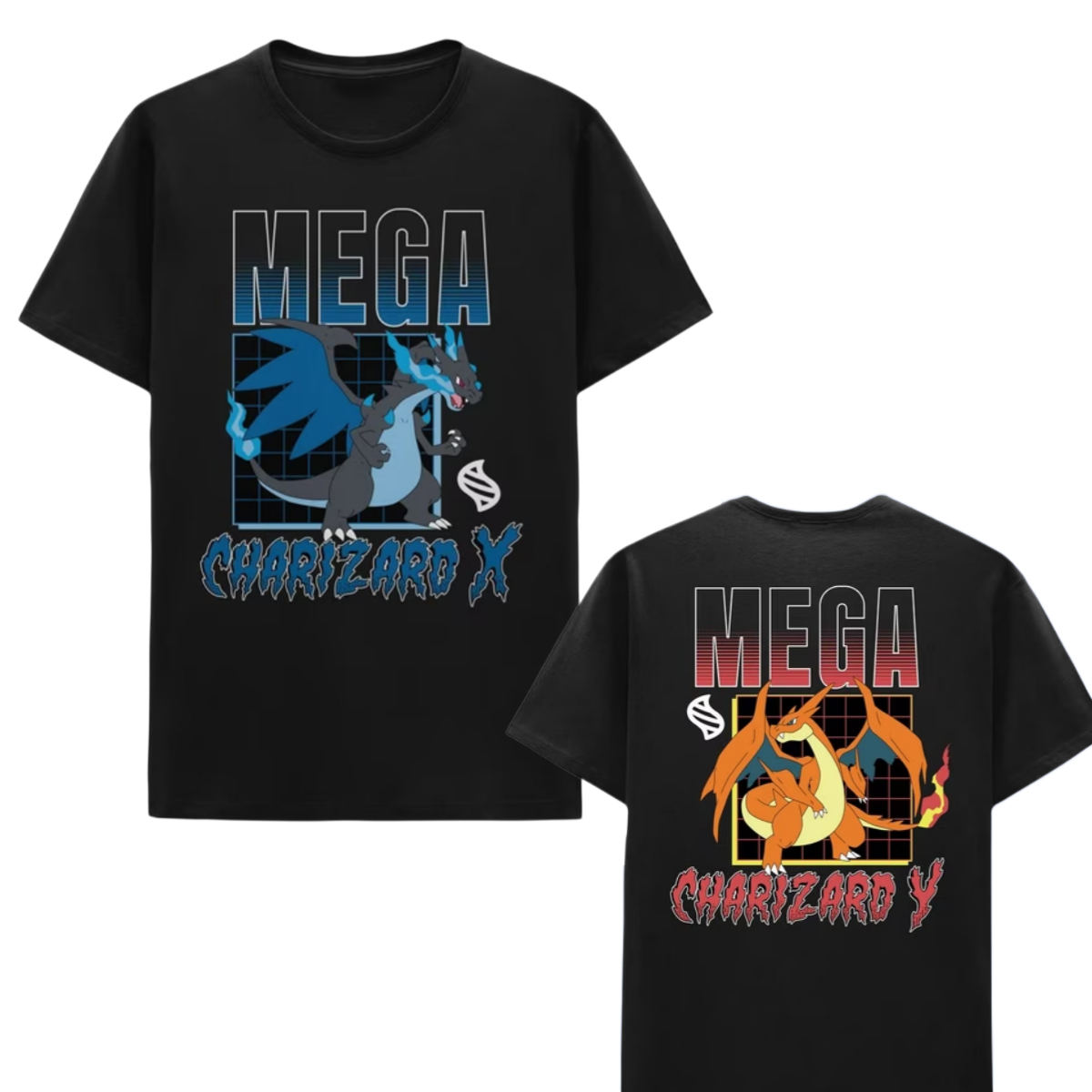 Street Fashion Anime - T-shirt en coton imprimé Anime Pokémon