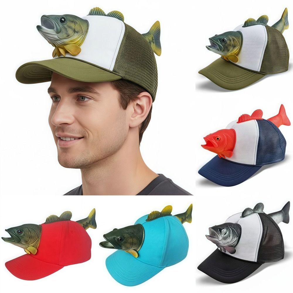 Baseball Cap Fitted - Casquette de baseball amusante 3D en