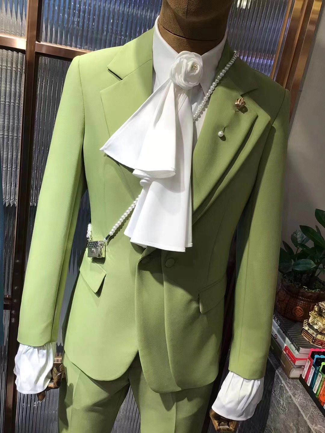 Street Fashion Jacket Men - Costumes de mariage personnalisés pour hommes,