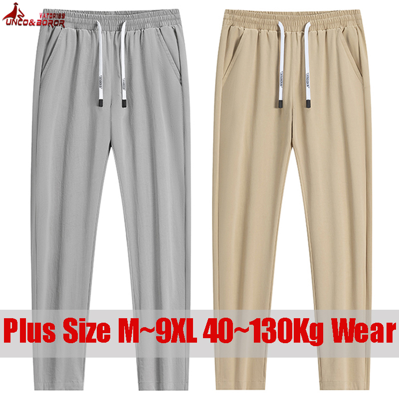 Running Pant Jogger - Grande taille 7XL 8XL 9XL été