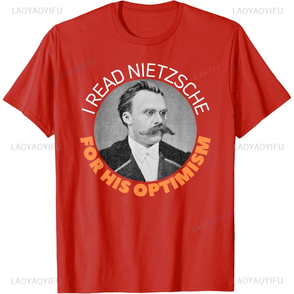 Street Fashion Types - Friedrich Nietzche Optimisme Cadeau Philosophie allemande