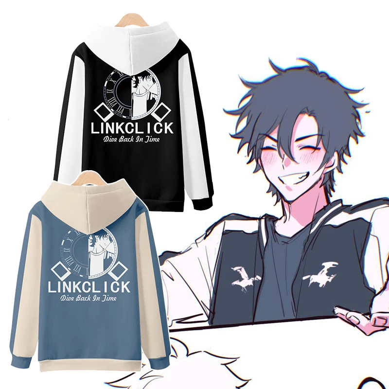 Graphic Hoodie Streetwear - Lien clic Anime Shiguang Daili Ren