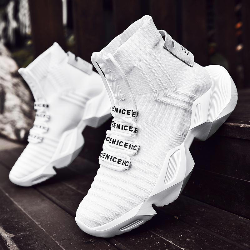 Street Fashion Online Shopping - Grande taille haut massif Sport chaussette