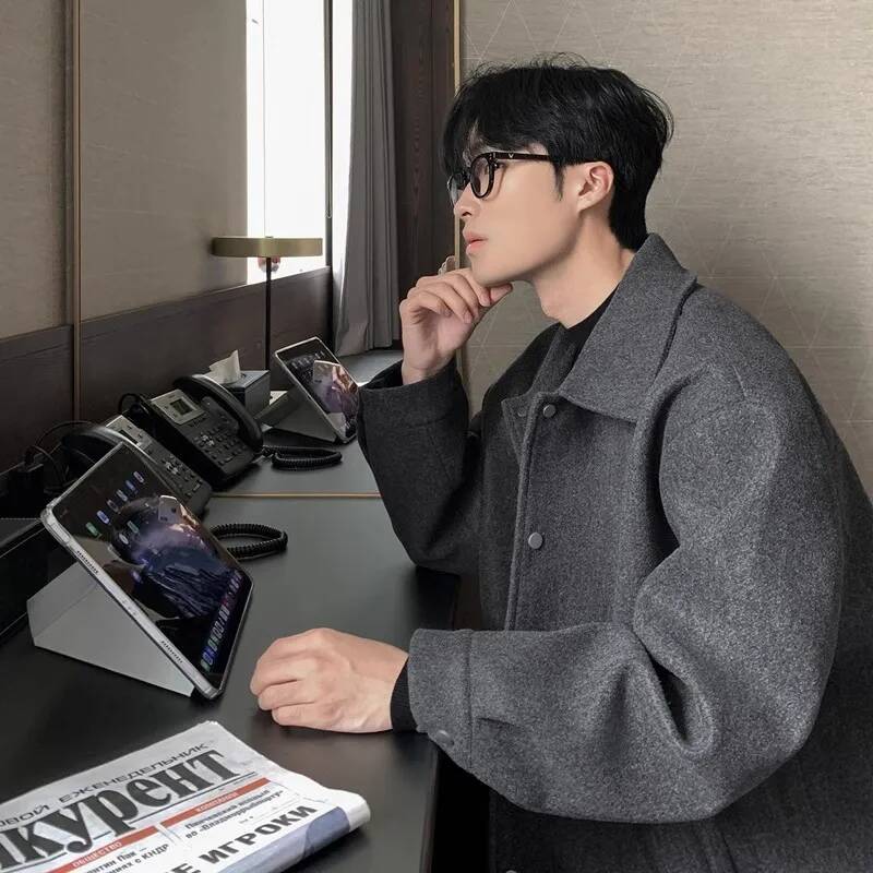 Street Fashion Taiwan - Veste décontractée pour homme de style