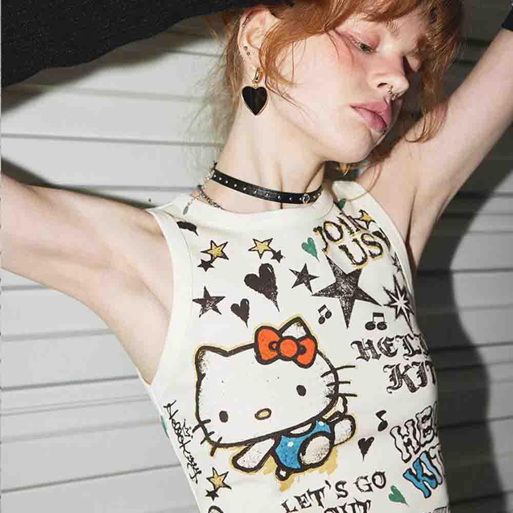 Street Fashion Anime - Sanrio Hello Kitties – Haut court