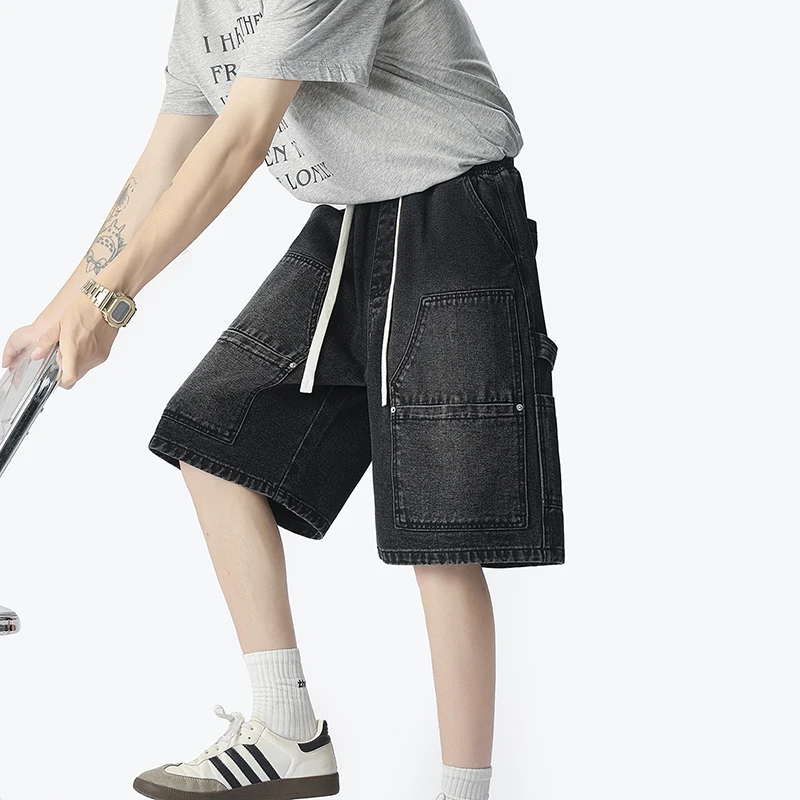 Street Fashion American - Short en Denim pour vêtements de