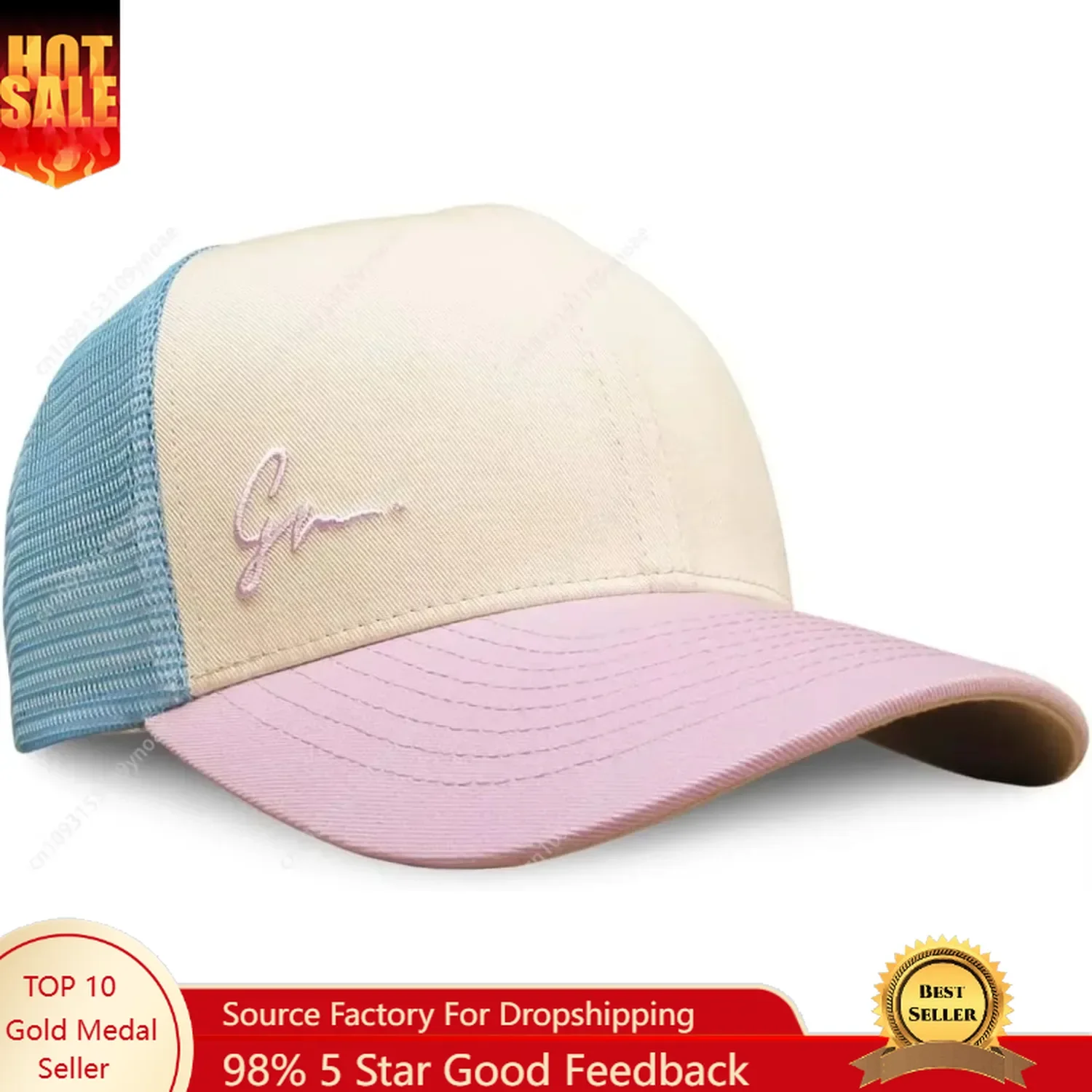Baseball Cap Fitted - Casquette de baseball Grace Folly Beach