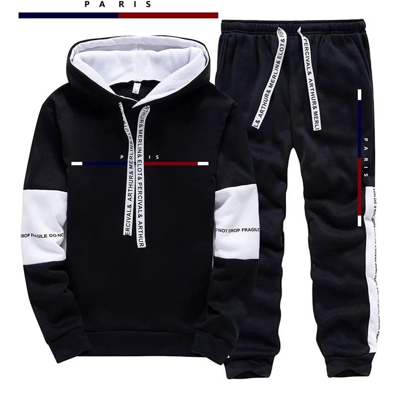 Street Fashion Paris - Ensemble Homme Imprimé Tendance Parisienne /