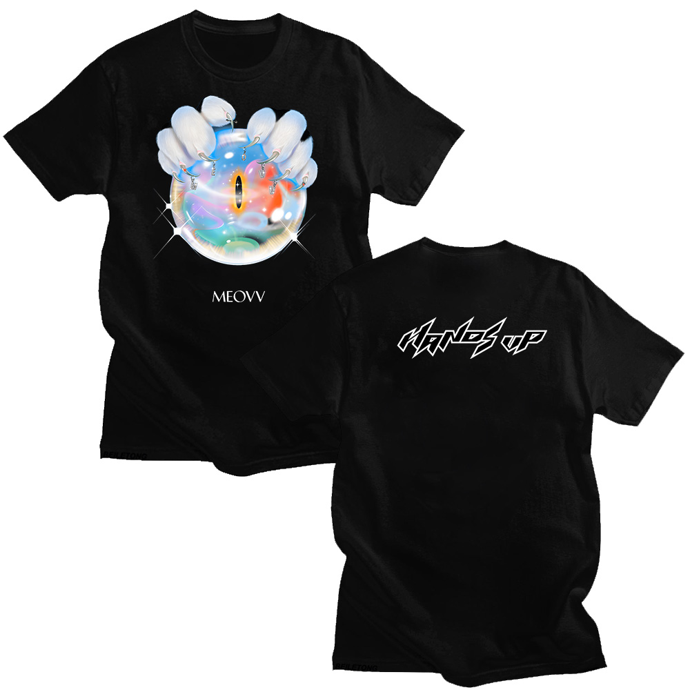 MEOVV Hands Up T-shirts 2025 m - Graphic Hoodie Streetwear avis et prix