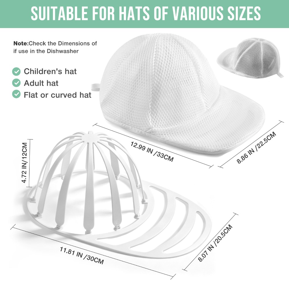 Lot de 2/4 cages de lavage pou - Baseball Cap Fitted avis et prix
