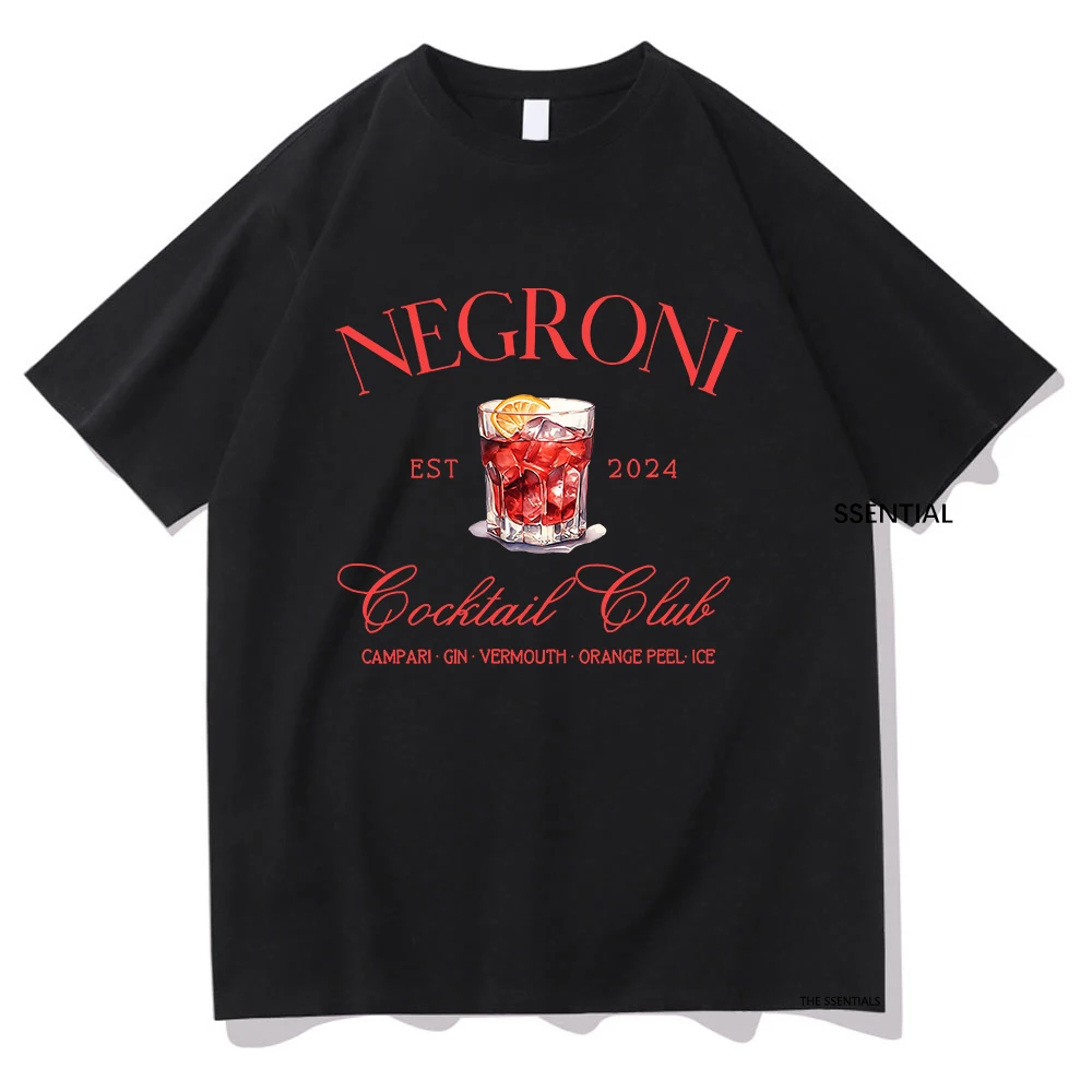 Negroni-T-shirt Club Social Un - Street Fashion Types avis et prix