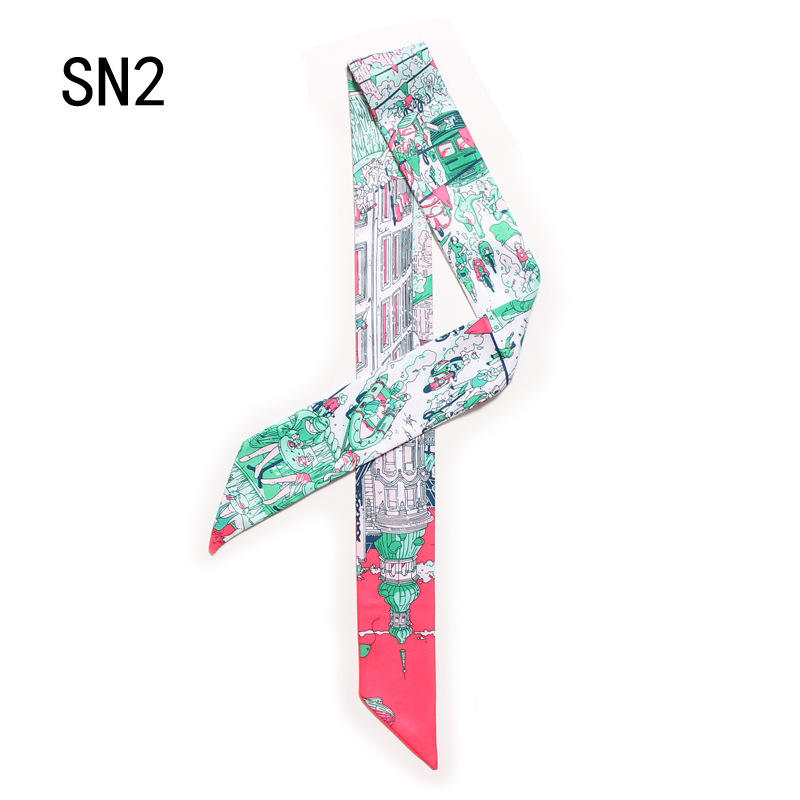 Foulard en soie imprimé pour f - Street Fashion Paris avis et prix