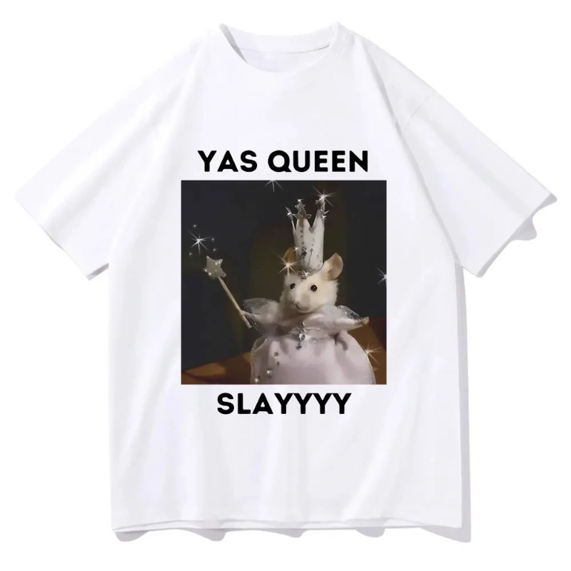 T-shirt drôle Sad Hamster Yas  - Queen Street Fashion avis et prix