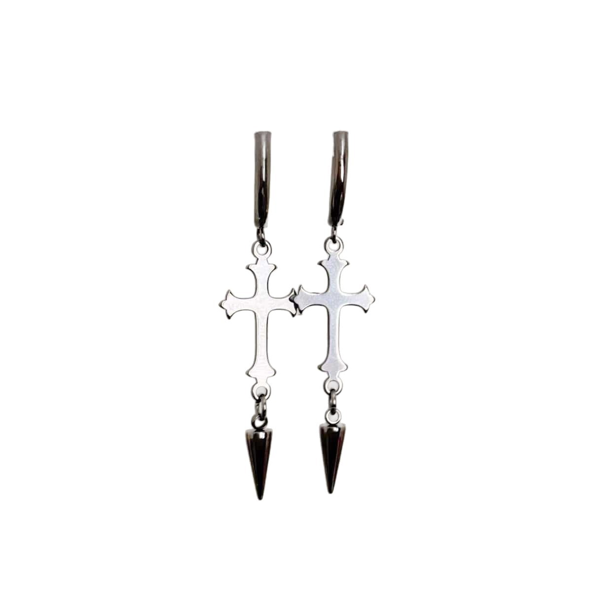 Boucles d'oreilles gothiques f - Street Fashion Taiwan avis et prix