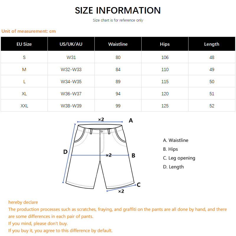 Shorts en jean pour homme styl - Street Fashion Dance avis et prix