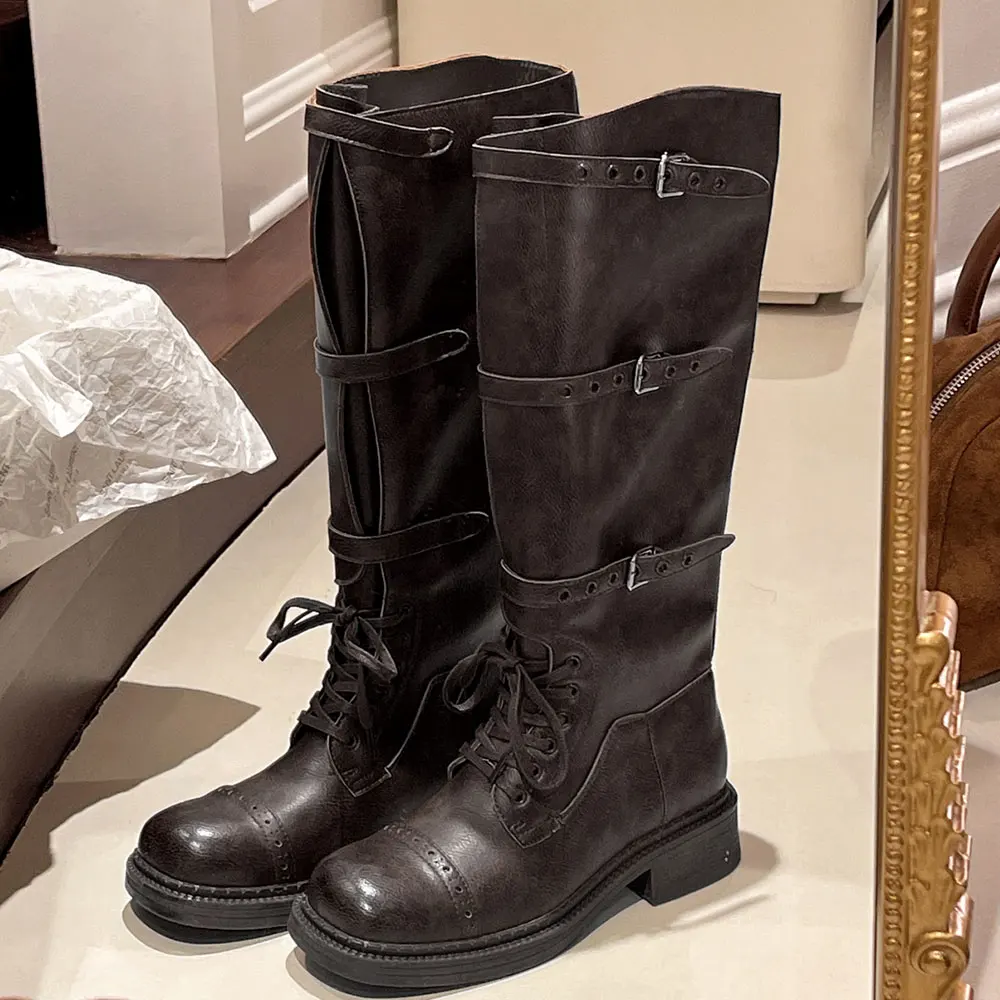 Bottes hautes pour femmes Vint - Street Fashion Designer avis et prix