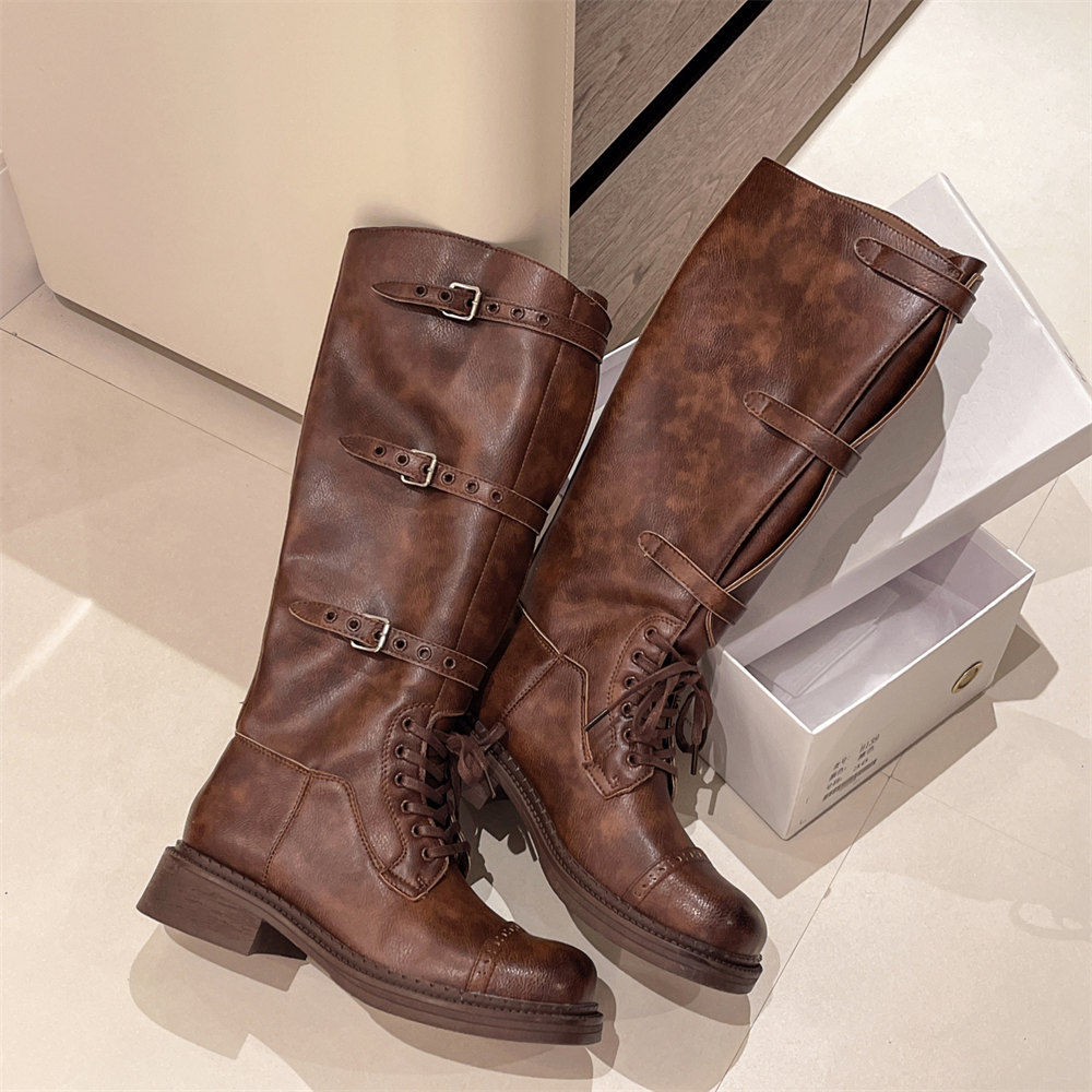 Bottes hautes pour femmes Vint - Street Fashion Designer avis et prix