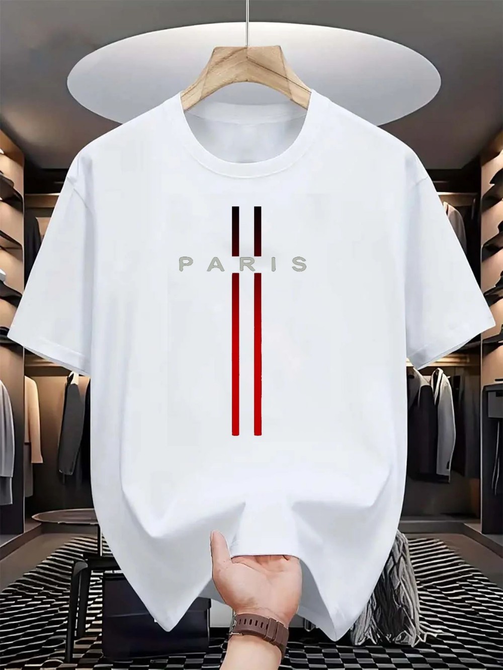 T-shirt unisexe à manches cour - Street Fashion Paris avis et prix