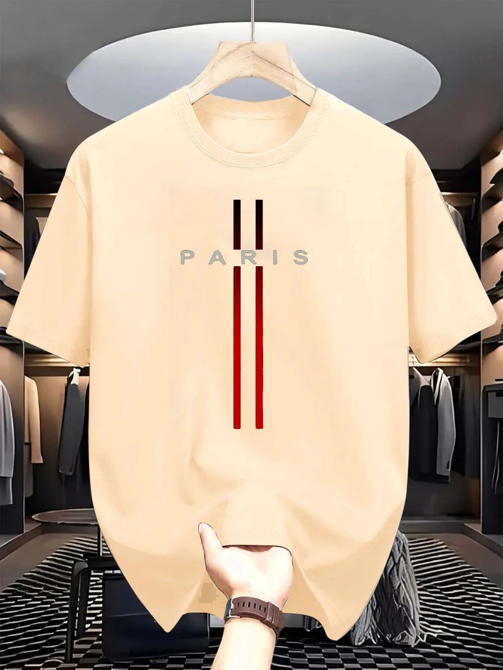 T-shirt unisexe à manches cour - Street Fashion Paris avis et prix