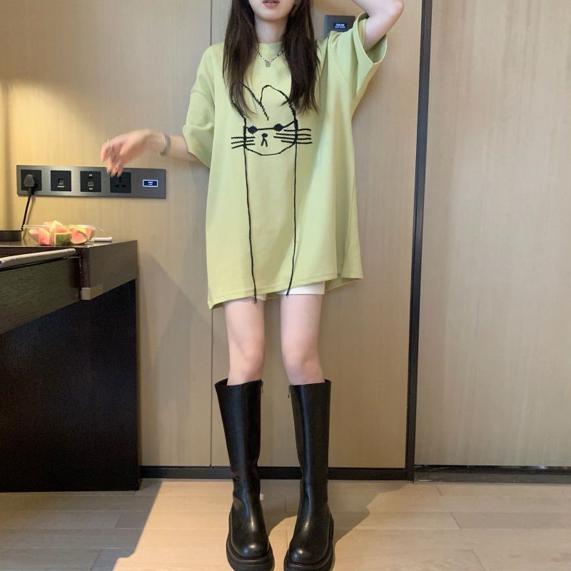 T-shirt minimaliste à manches  - Longline Tee Oversized avis et prix
