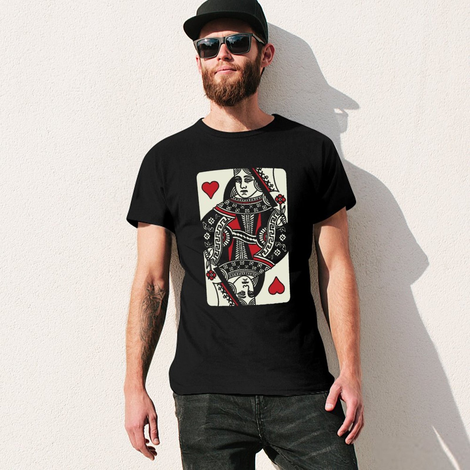 T-shirt Queen of Hearts, mode  - Queen Street Fashion avis et prix