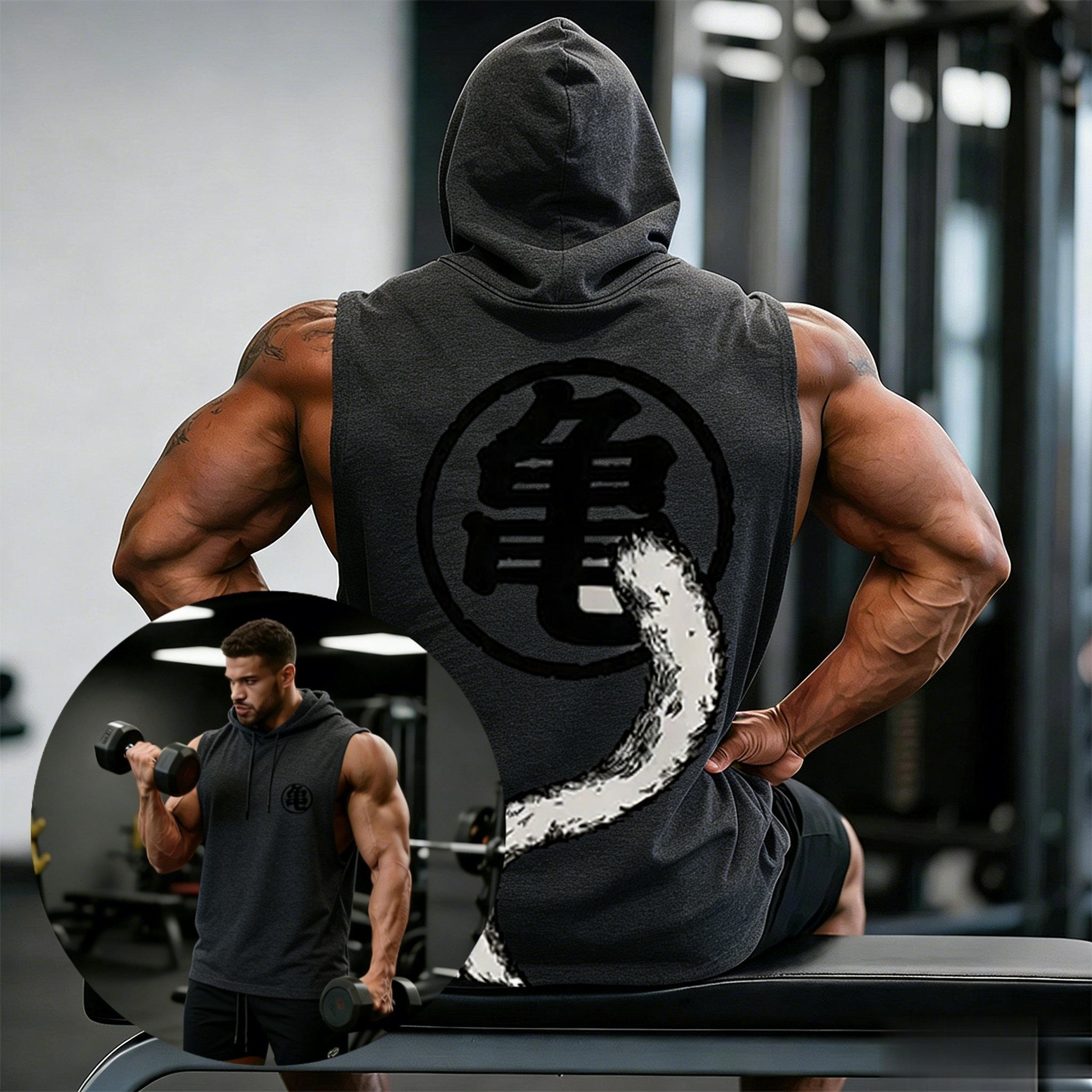Débardeur de sport Dragon Ball - Graphic Hoodie Streetwear avis et prix