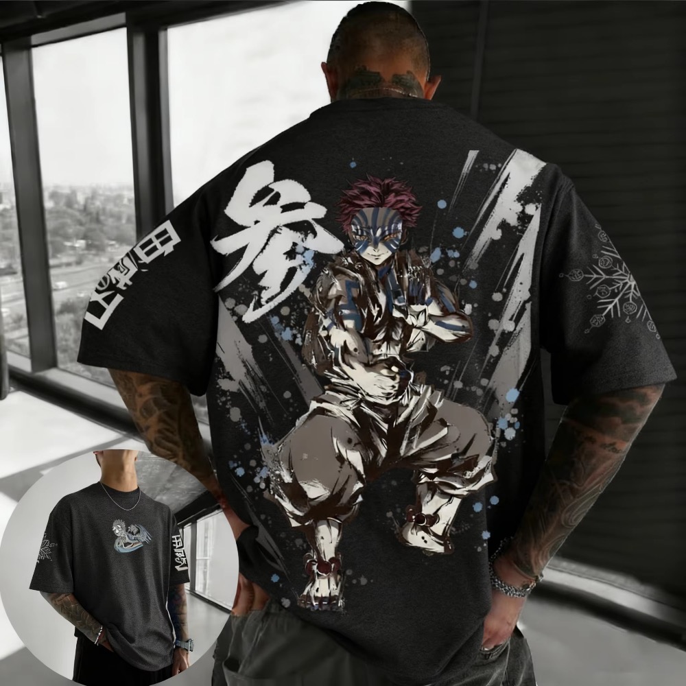 T-shirt d'été grande taille im - Street Fashion Anime avis et prix