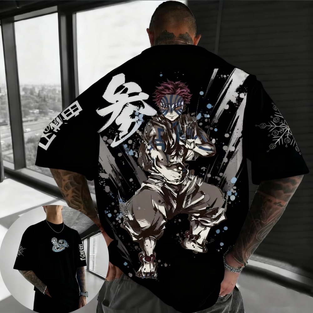T-shirt d'été grande taille im - Street Fashion Anime avis et prix