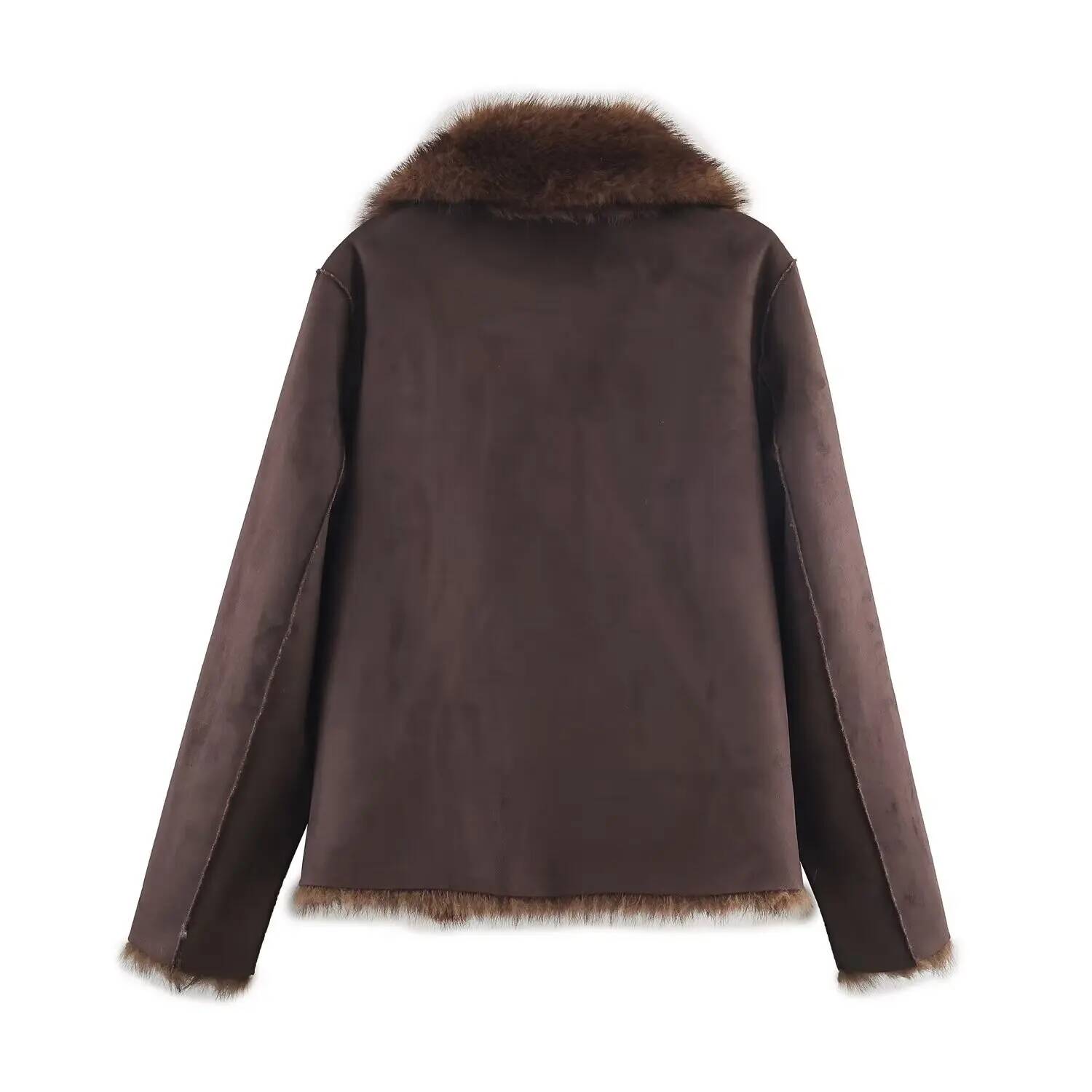 Veste Double face effet fourru - Street Fashion Taiwan avis et prix