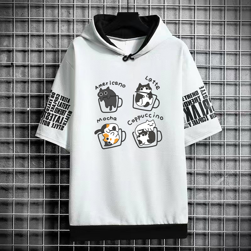 Harajuku hommes T-Shirt à capu - Graphic Hoodie Streetwear avis et prix