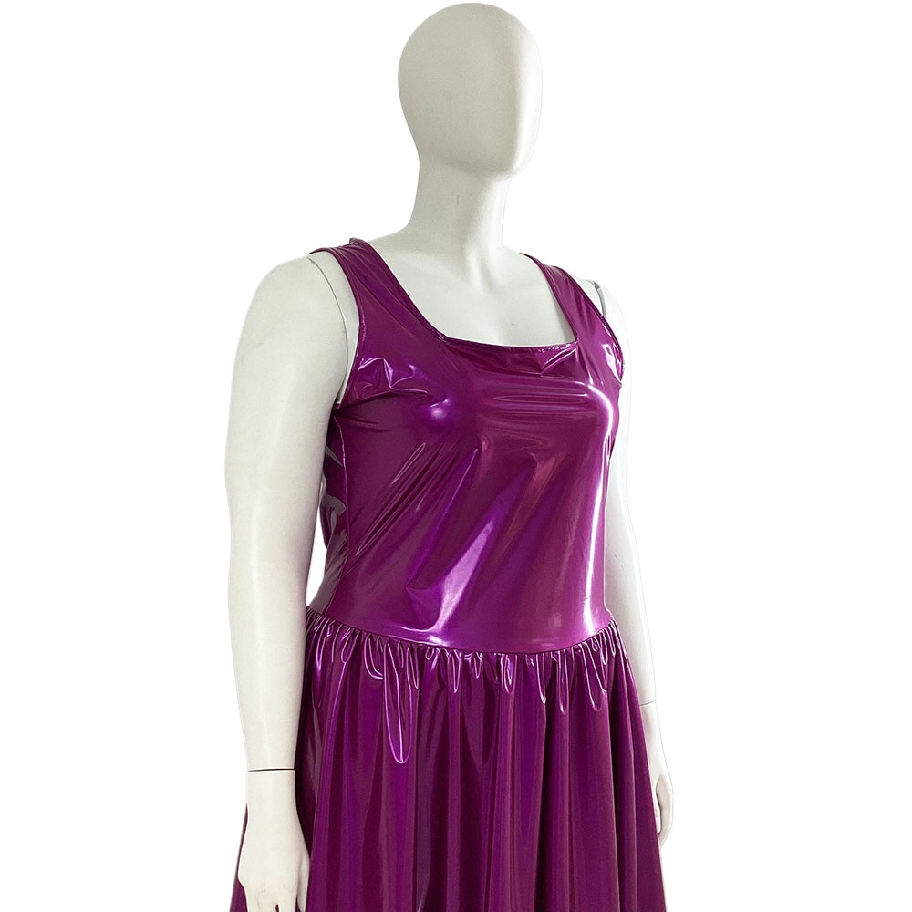 Robe débardeur en PVC pour fem - Queen Street Fashion avis et prix