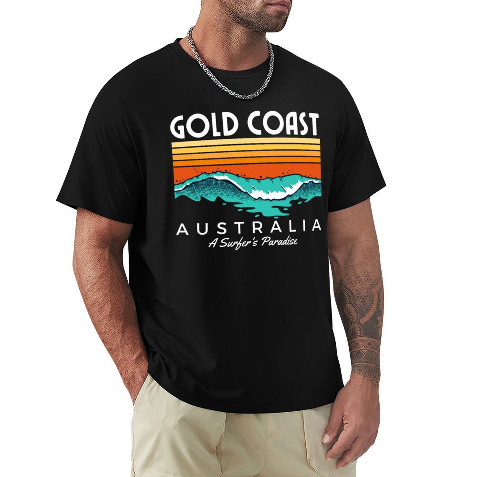 Gold Coast Australie A Surfer' - Street Fashion Australia avis et prix