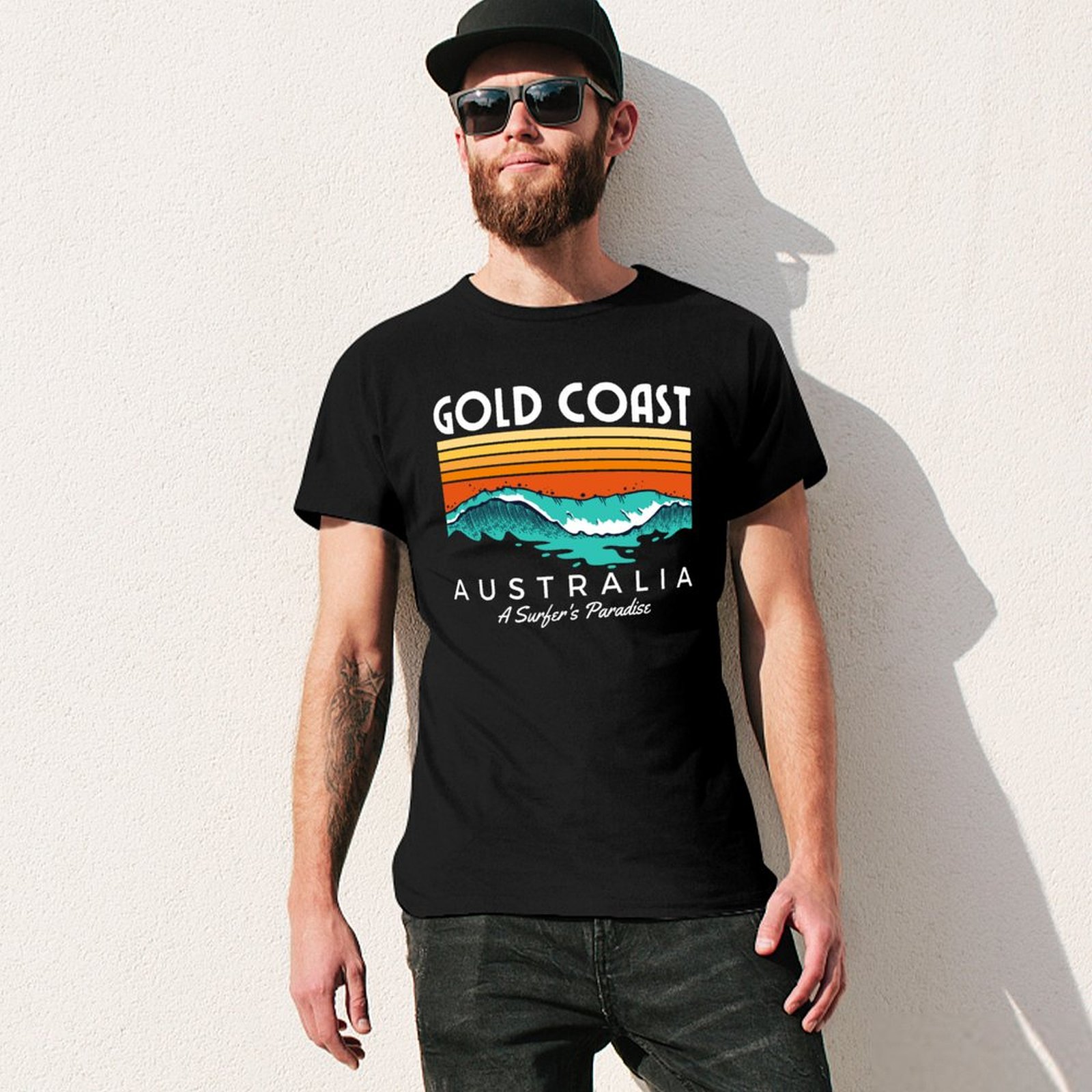 Gold Coast Australie A Surfer' - Street Fashion Australia avis et prix