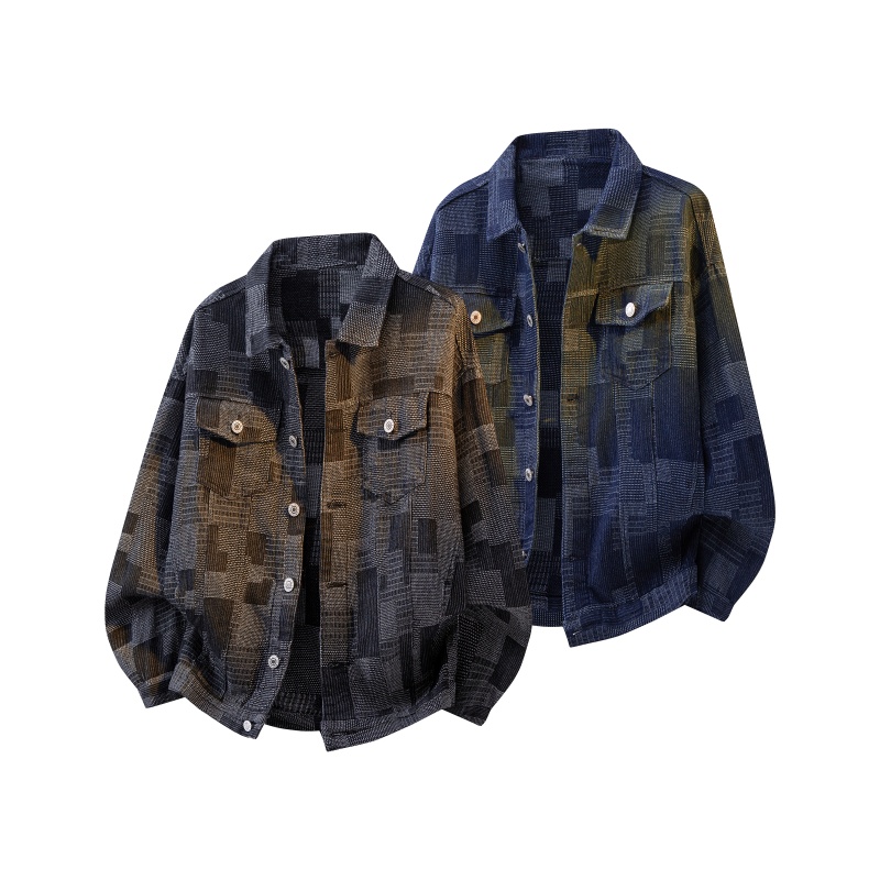 Veste en jean délavé pour homm - Street Fashion Jacket Men avis et prix