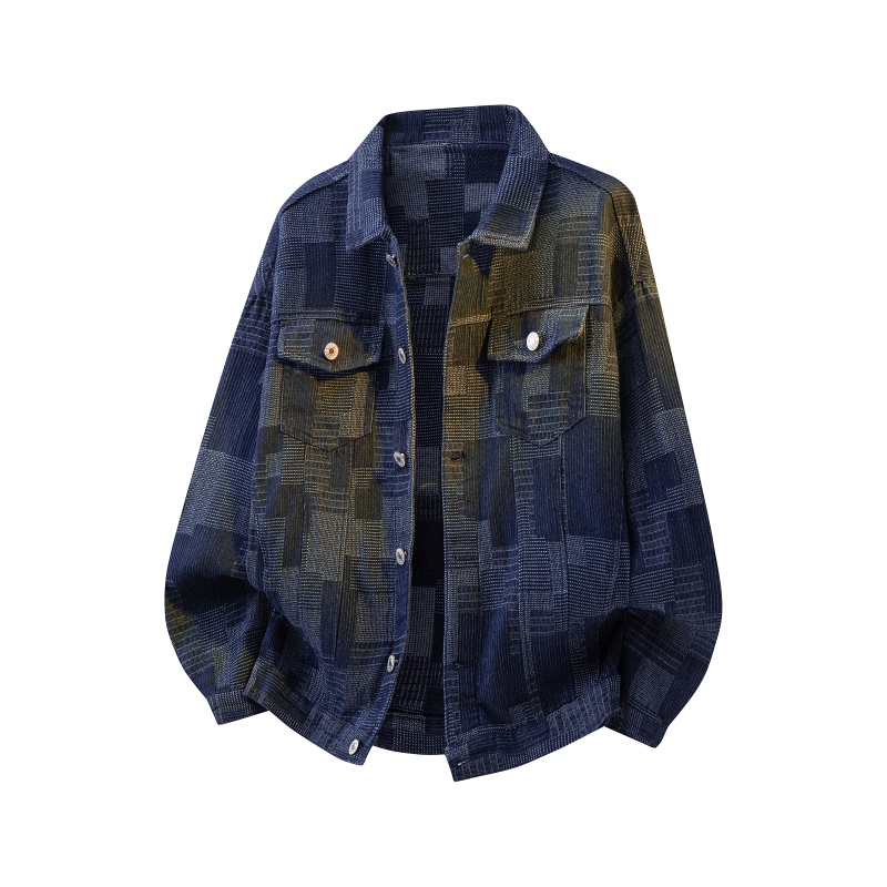 Veste en jean délavé pour homm - Street Fashion Jacket Men avis et prix