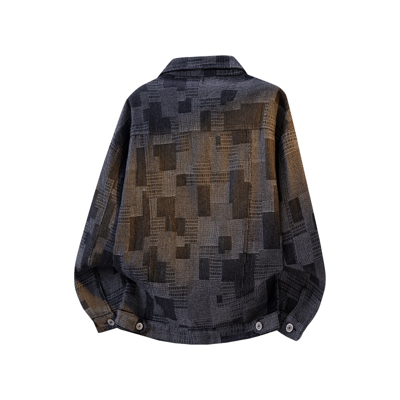 Veste en jean délavé pour homm - Street Fashion Jacket Men avis et prix