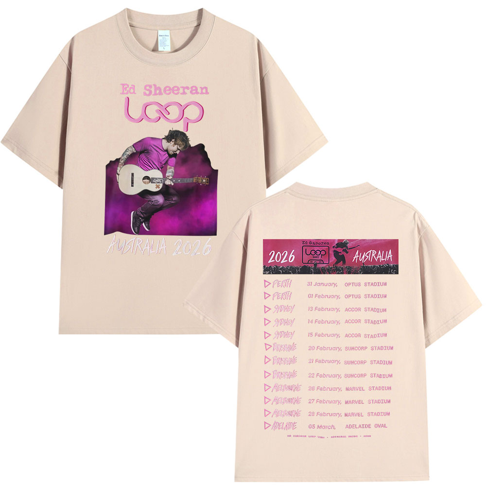T-shirts de la tournée Ed Shee - Street Fashion Australia avis et prix