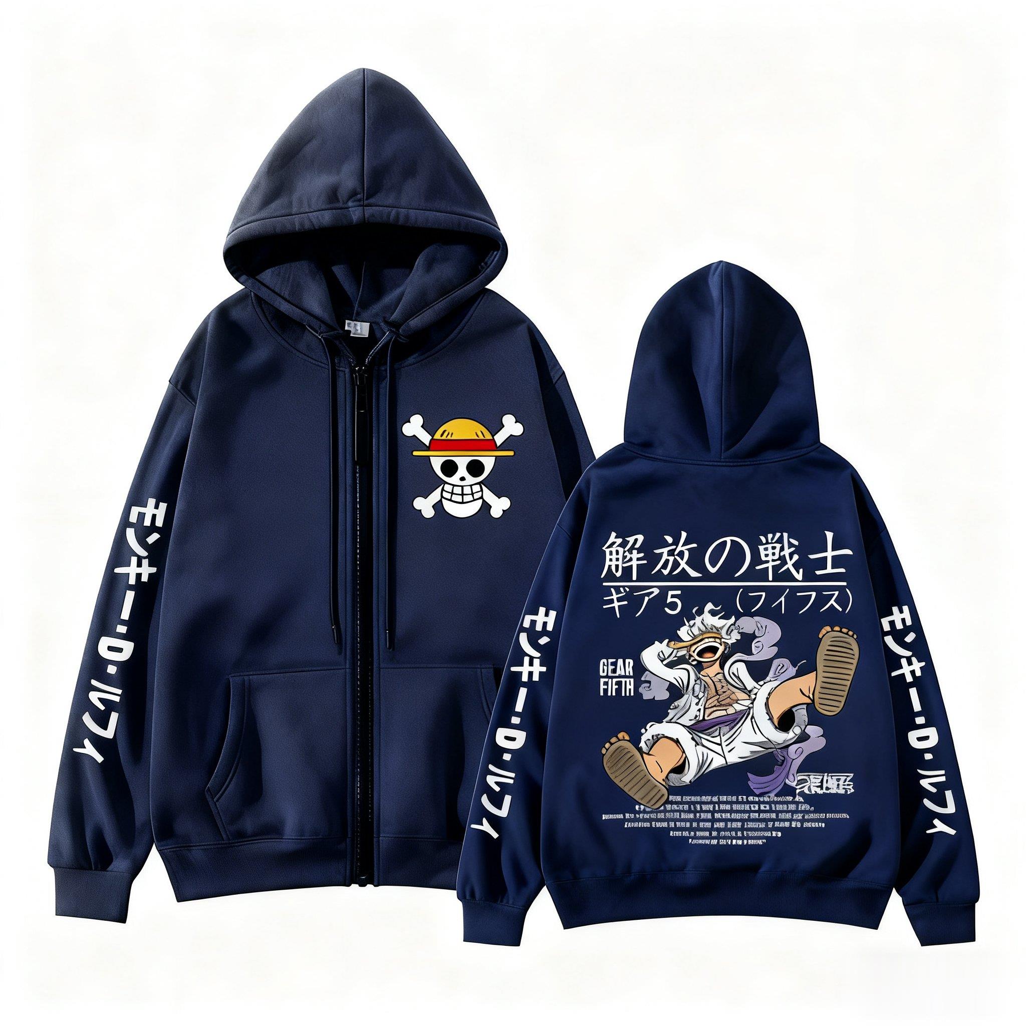 Monkey D Luffy Gear 5 une pièc - Street Fashion Jacket Men avis et prix