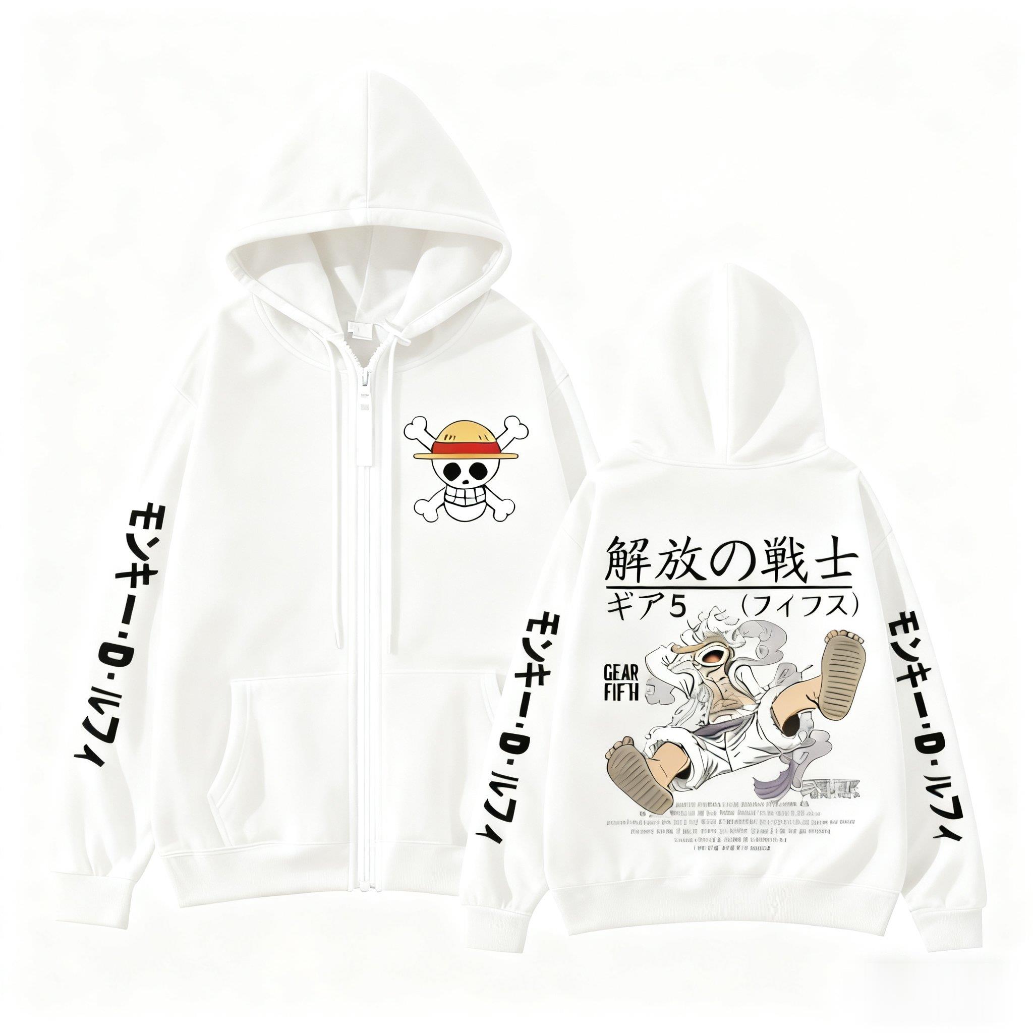 Monkey D Luffy Gear 5 une pièc - Street Fashion Jacket Men avis et prix