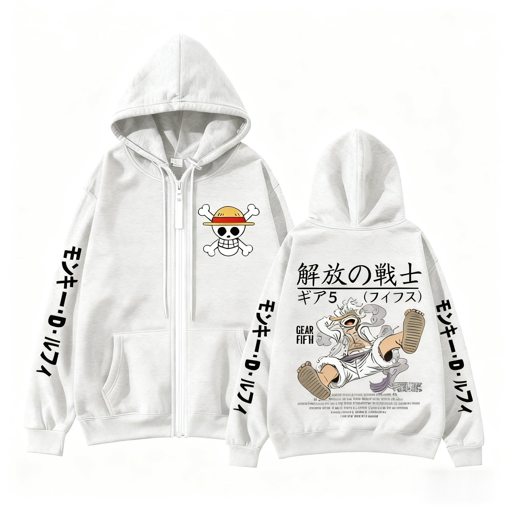 Monkey D Luffy Gear 5 une pièc - Street Fashion Jacket Men avis et prix