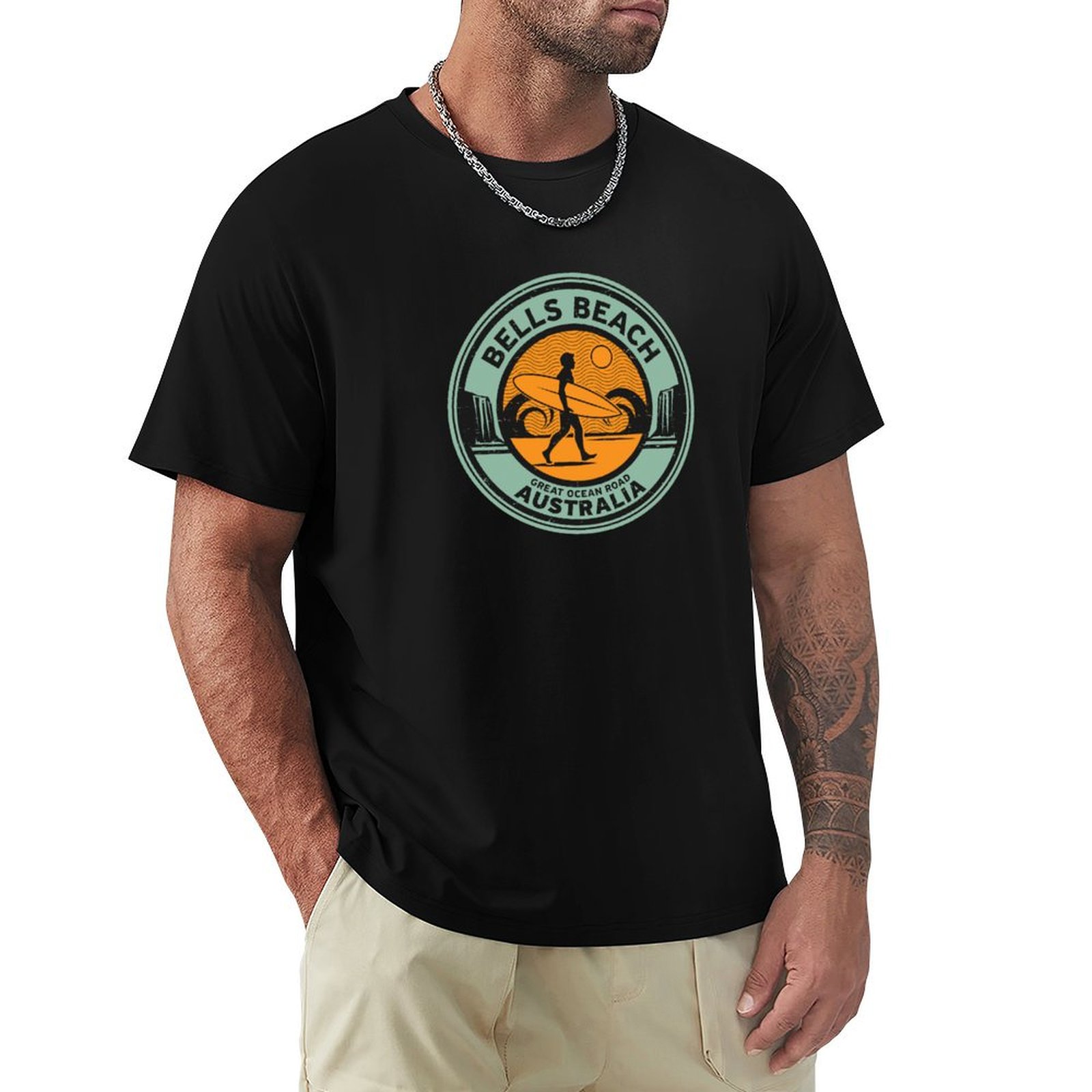 Bells Beach, Australie T-shirt - Street Fashion Australia avis et prix
