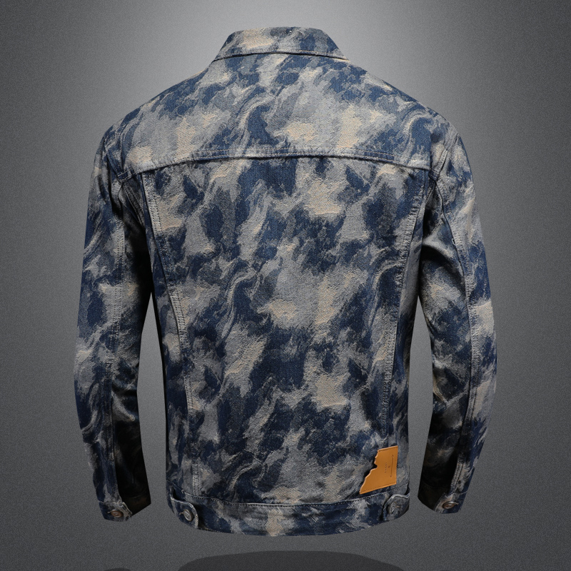 Veste en jean vintage pour hom - Street Fashion Jacket Men avis et prix