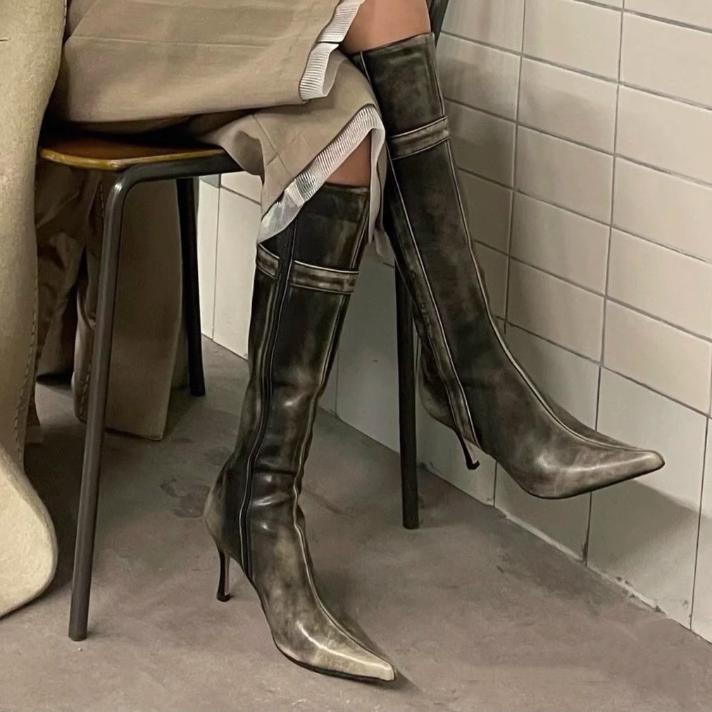 Bottes longues sexy pour femme - Street Fashion Designer avis et prix