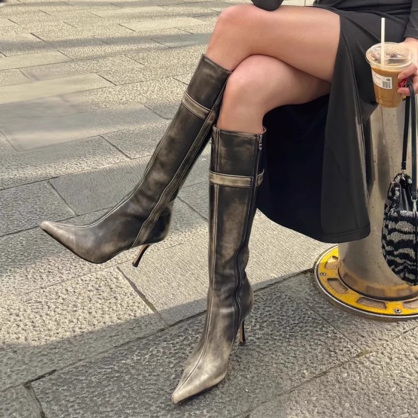 Bottes longues sexy pour femme - Street Fashion Designer avis et prix