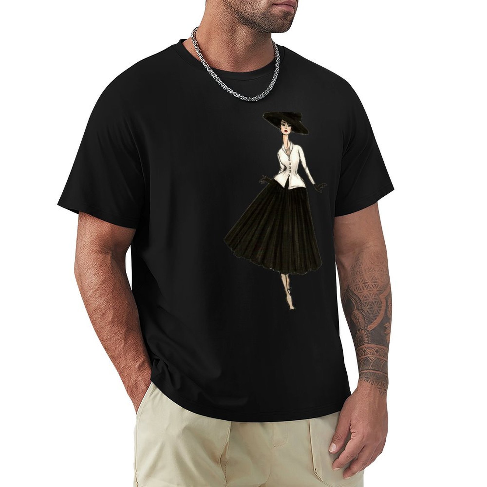 T-shirt Vintage Paris Bar Suit - Street Fashion Paris avis et prix