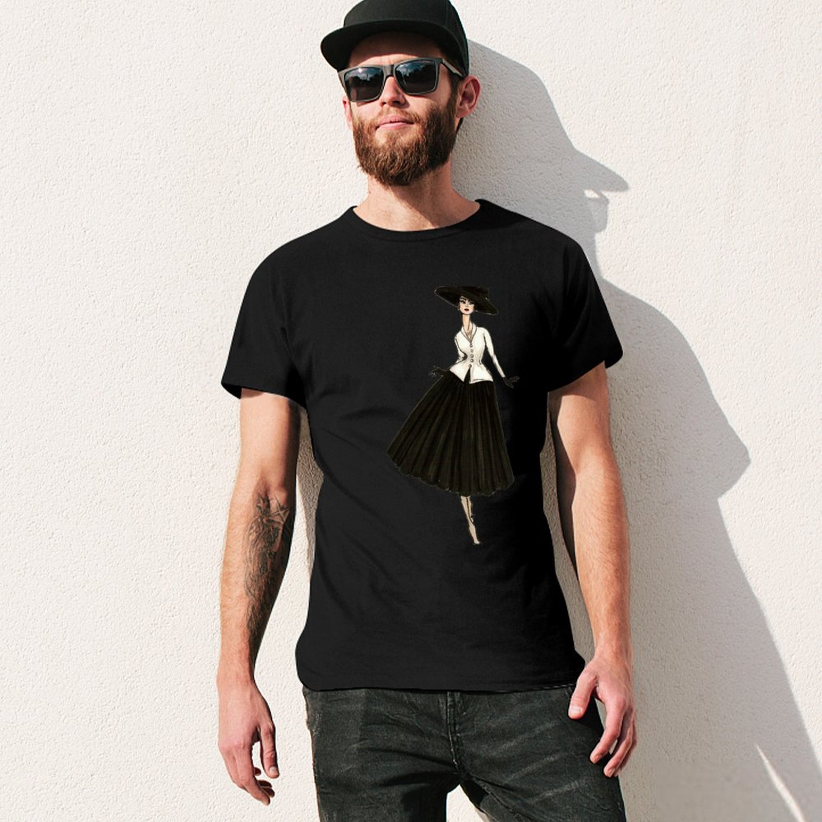T-shirt Vintage Paris Bar Suit - Street Fashion Paris avis et prix