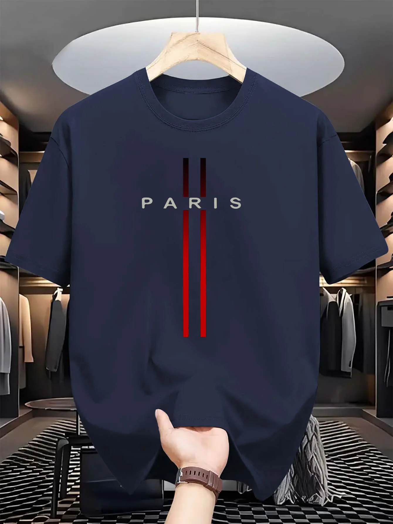 T-shirt décontracté d'été pour - Street Fashion Paris avis et prix