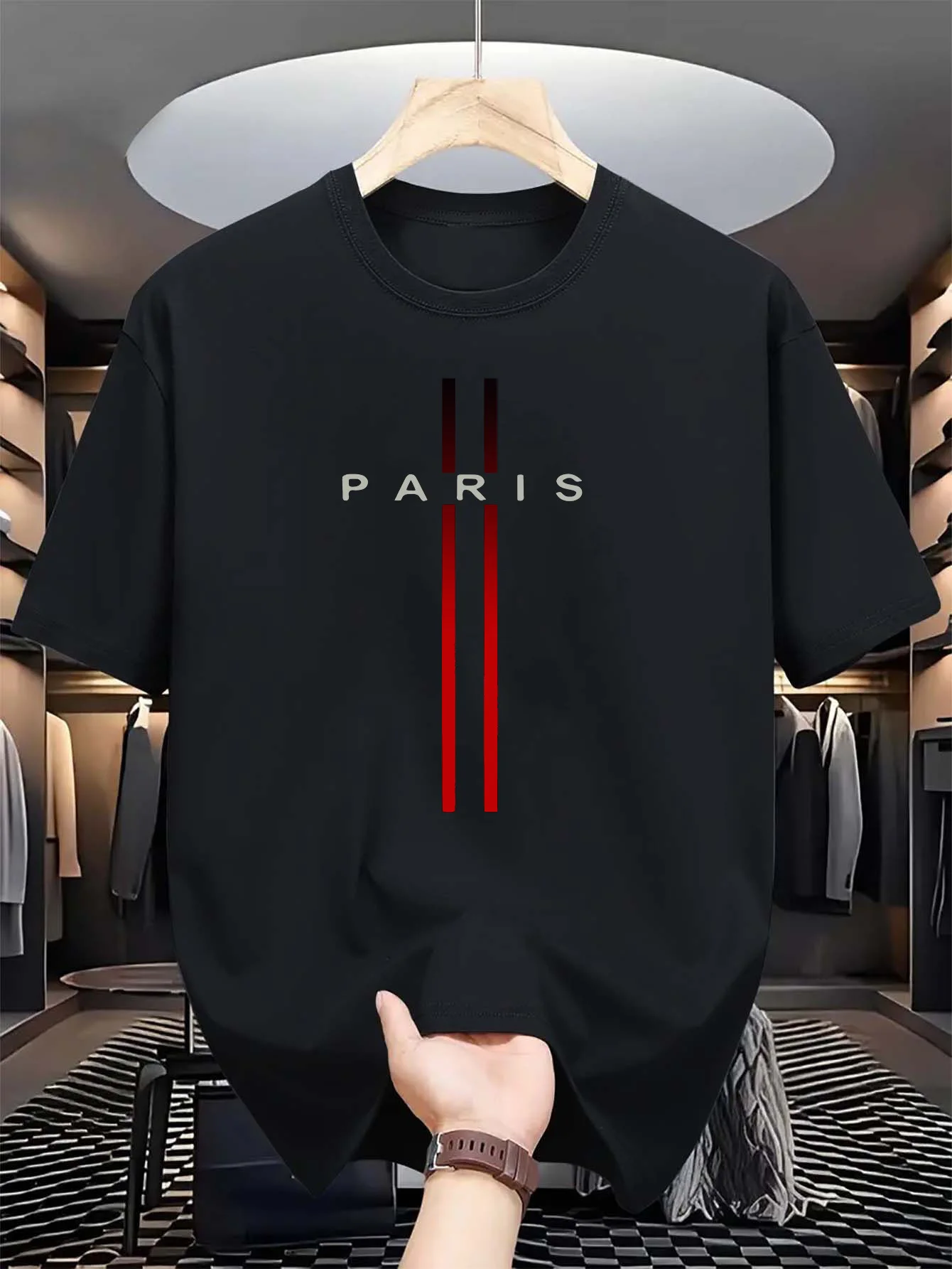 T-shirt décontracté d'été pour - Street Fashion Paris avis et prix